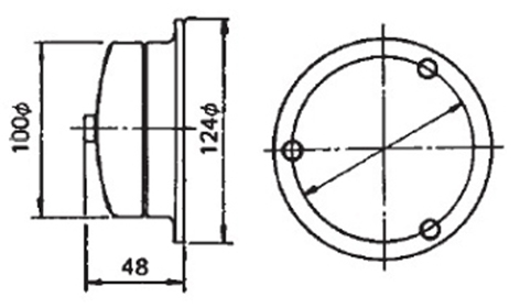 ΣΕΙΡΗΝΑ ΚΟΥΔΟΥΝΙ 230VAC ΜΕΤΑΛΛΙΚΗ BL-100 KZE - 2