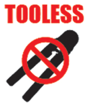 KEYSTONE JACK RJ45 UTP CAT 6 TOOLESS 180° ΜΑΥΡΟ ΜΕ UL KJ6-10 SUT - 2