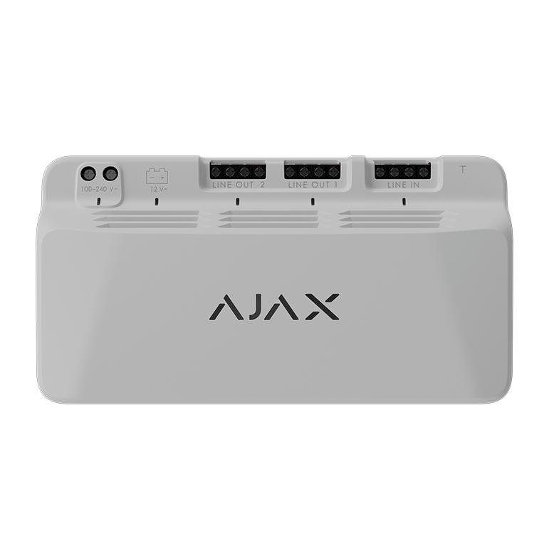 AJAX -  LINESUPPLY FIBRA 75W WHITE - Εικόνα 2 από 2