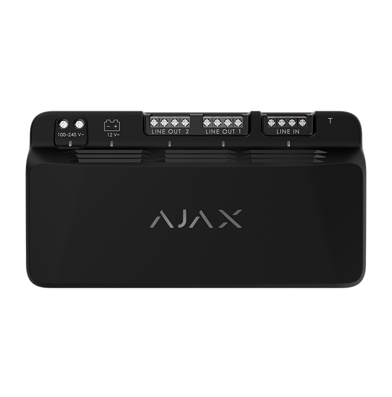 AJAX -  LINESUPPLY FIBRA 75W BLACK