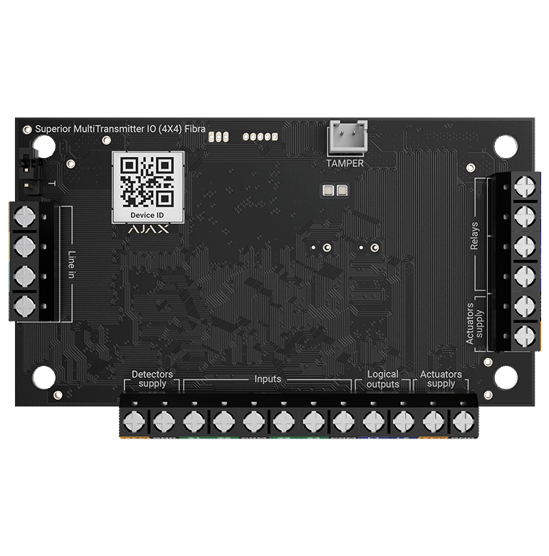 AJAX - MULTITRANSMITTER IO (4X4) FIBRA - Εικόνα 2