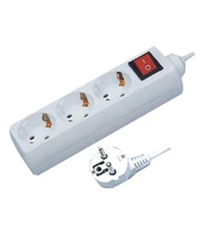 ΠΟΛΥΠΡΙΖΟ ΑΣΦΑΛΕΙΑΣ ΜΕ ΔΙΑΚΟΠΤΗ 3 ΘΕΣΕΩΝ 3X1 1.5m ΛΕΥΚΟ