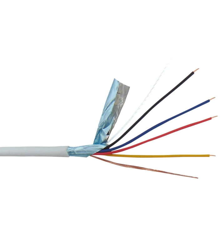 ΚΑΛΩΔΙΟ ΣΥΝΑΓΕΡΜΟΥ 4X0.22 (A) ΜΕ ΦΥΛΛΟ ΑΛΟΥΜΙΝΙΟΥ HSU (100m)