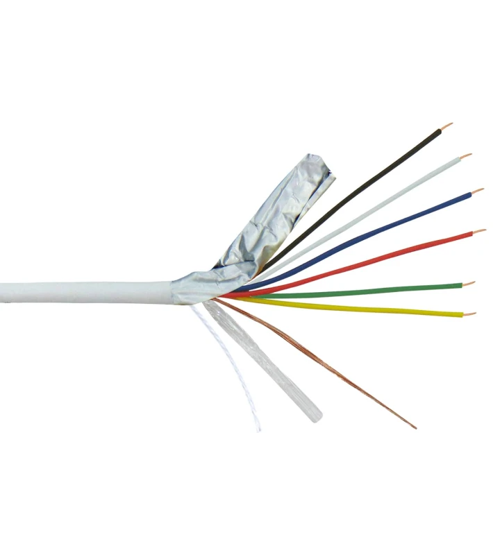 ΚΑΛΩΔΙΟ ΣΥΝΑΓΕΡΜΟΥ 6X0.22 (A) ΜΕ ΦΥΛΛΟ ΑΛΟΥΜΙΝΙΟΥ LOW SMOKE ZERO HALLOGEN SOF (100m) - Κύρια εικόνα προϊόντος