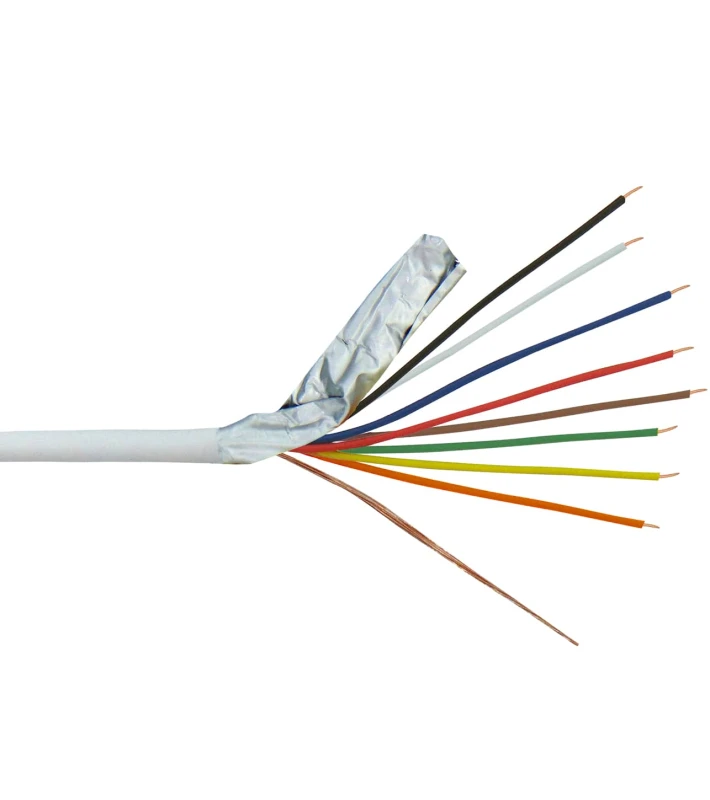 ΚΑΛΩΔΙΟ ΣΥΝΑΓΕΡΜΟΥ 8X0.22 (A) ΜΕ ΦΥΛΛΟ ΑΛΟΥΜΙΝΙΟΥ SOF (100m)