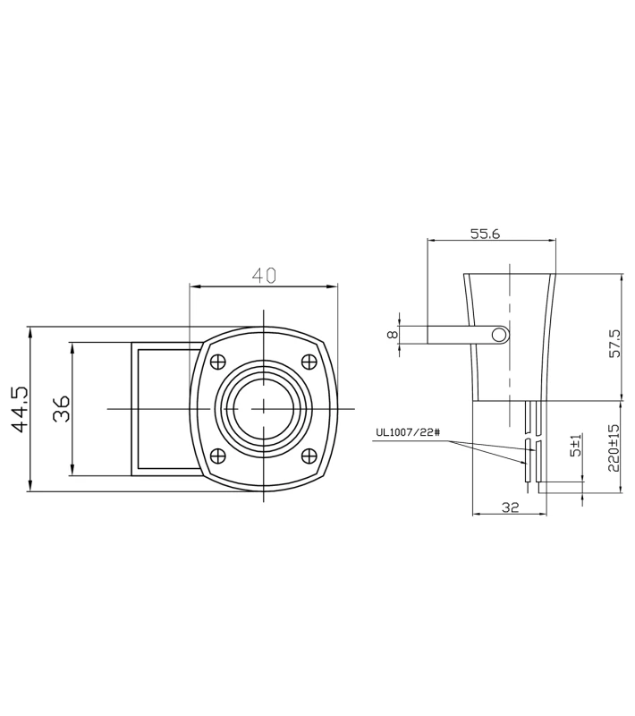ΣΕΙΡΗΝΑ BUZZER 12VDC 115dB CZQ-401K (4510) CNTD - Εικόνα 2 από 2