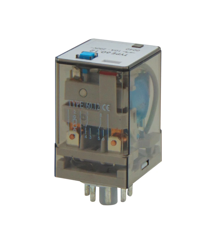 RELAY ΤΥΠΟΥ ΛΥΧΝΙΑΣ 8P 24V AC 60.12 DQN
