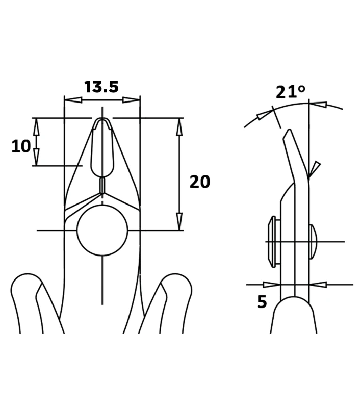 PIERGIACOMI TRE-03-NB-ESD ΚΟΦΤΗΣ ΠΛΑΓΙΟΣ ΑΝΤΙΣΤΑΤΙΚΟΣ ΙΤΑΛΙΑΣ  - 3