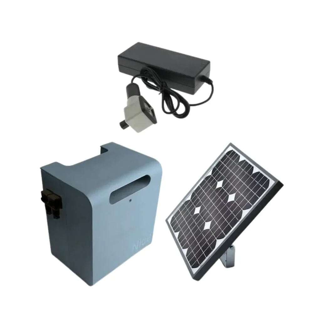 Nice Slight 400 (SOLAR KIT) - Μοτερ Συρόμενης Γκαραζόπορτας με Ηλιακό Πανελ - Εικόνα 3 από 9