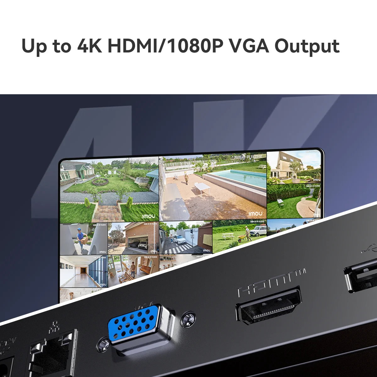 IMOU NVR-N118-8A0E-P Καταγραφικό 18 καναλιών - Εικόνα 3