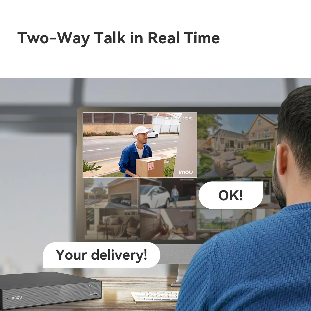 IMOU NVR-N118-8A0E-P Καταγραφικό 18 καναλιών - Εικόνα 5