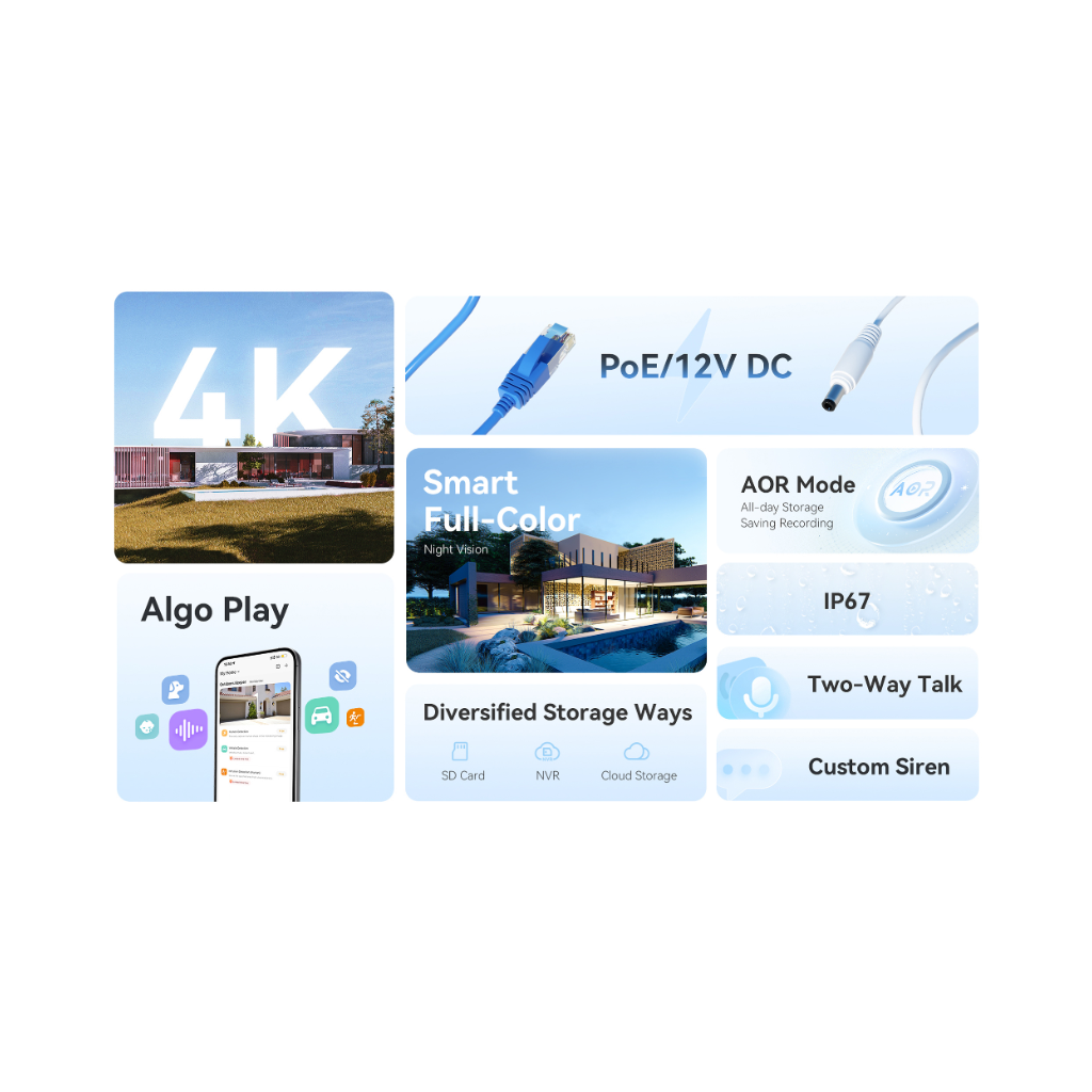 IMOU POE CAMERA PS3E 8MP OUTDOOR - Εικόνα 2