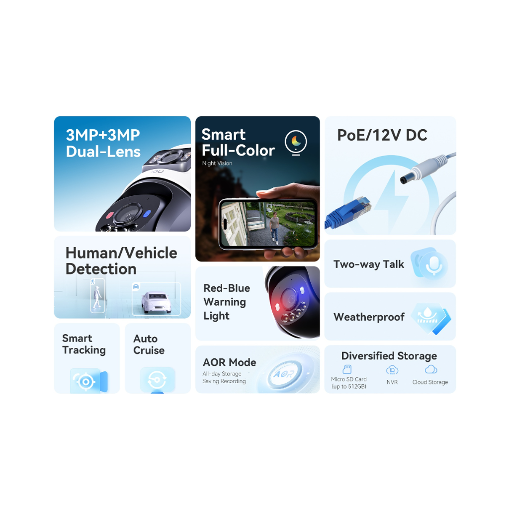 IMOU POE Camera PS70F  - Εικόνα 2 από 6