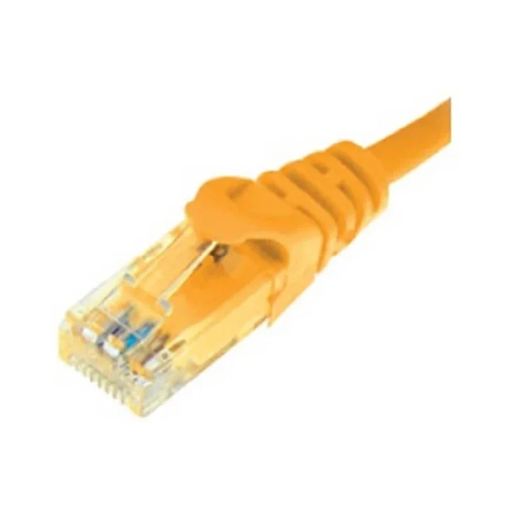 PATCH CORD CAT6 UTP 1.0m ΚΙΤΡΙΝΟ - Εικόνα 1