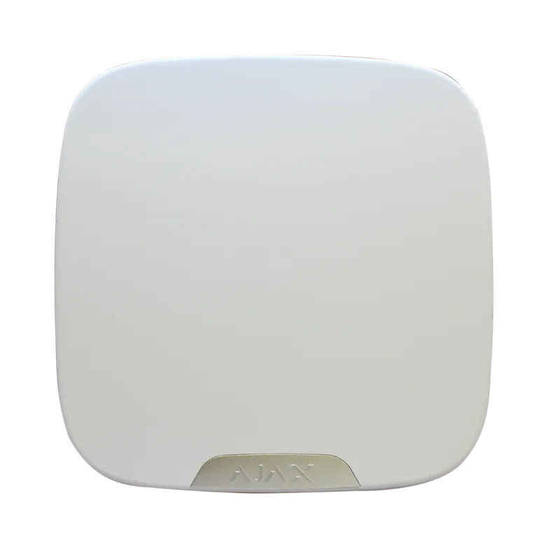 AJAX - BRANDPLATE FOR STREET SIREN DOUBLE DECK WHITE Πλαστικό καπάκι για Street Siren Double Deck, σε λευκό χρώμα