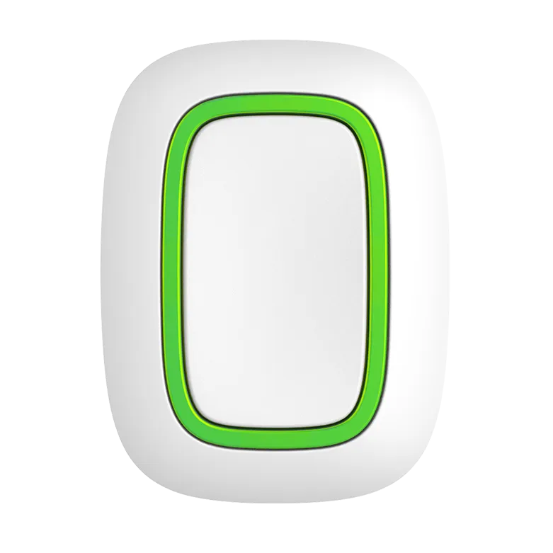 AJAX - BUTTON SUPERIOR WHITE Ασύρματο μπουτόν SUPERIOR, σε λευκό χρώμα - Κύρια εικόνα προϊόντος