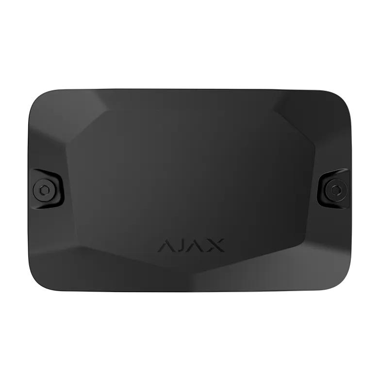 AJAX - CASE A (106) BLACK Κουτί διακλάδωσης μιας θέσης, για ασφαλή ενσύρματη σύνδεση συσκευών Ajax Fibra, σε λευκό χρώμα