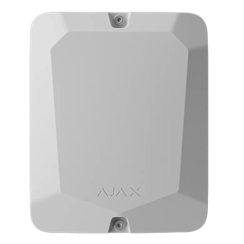 AJAX - CASE C (260) WHITE Κουτί διακλάδωσης μιας θέσης με υποδοχή για μια μπαταρία, για ασφαλή ενσύρματη σύνδεση συσκευών Ajax Fibra, σε λευκό χρώμα