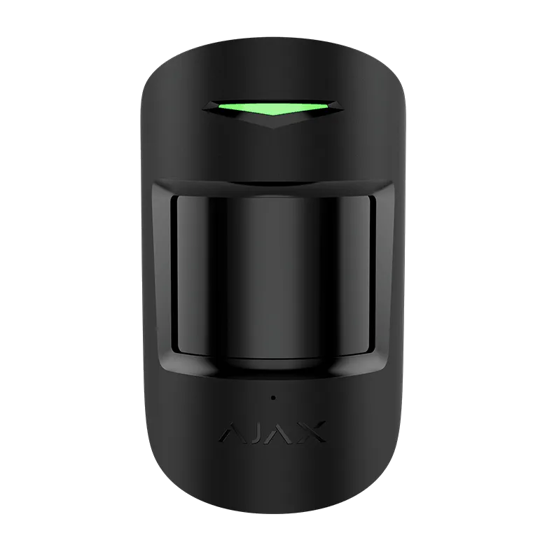 AJAX - COMBI PROTECT SUPERIOR BLACK Ασύρματος ανιχνευτής κίνησης SUPERIOR, PIR , Glass Break &amp; Pet Friendly (20kg) σε μαύρο χρώμα