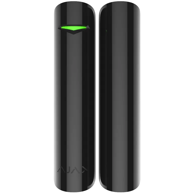 AJAX - DOOR PROTECT PLUS BLACK Ασύρματη μαγνητική επαφή (μαύρη), με αισθητήρα κρούσης