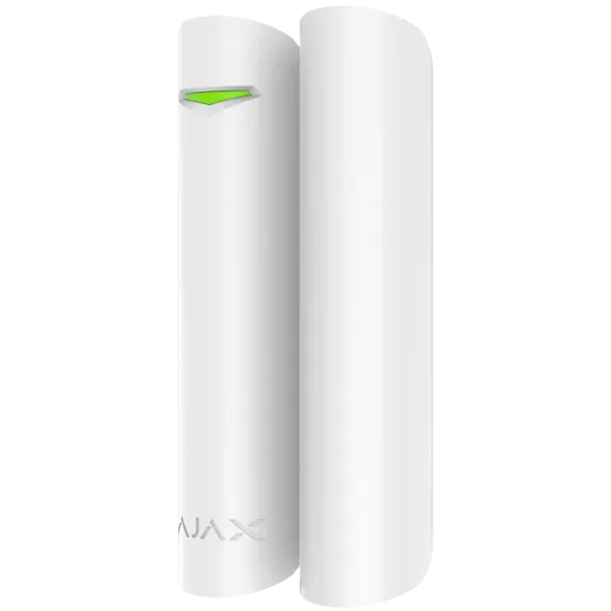 AJAX - DOOR PROTECT PLUS WHITE Ασύρματη μαγνητική επαφή (λευκή), με αισθητήρα κρούσης
