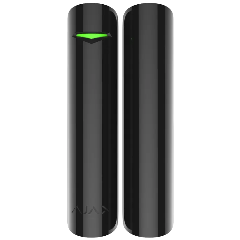 AJAX - DOOR PROTECT SUPERIOR BLACK Aσύρματη μαγνητική επαφή SUPERIOR, για έλεγχο ανοιγμάτων κτιρίων (πόρτες και παράθυρα), σε μαύρο χρώμα - Κύρια εικόνα προϊόντος
