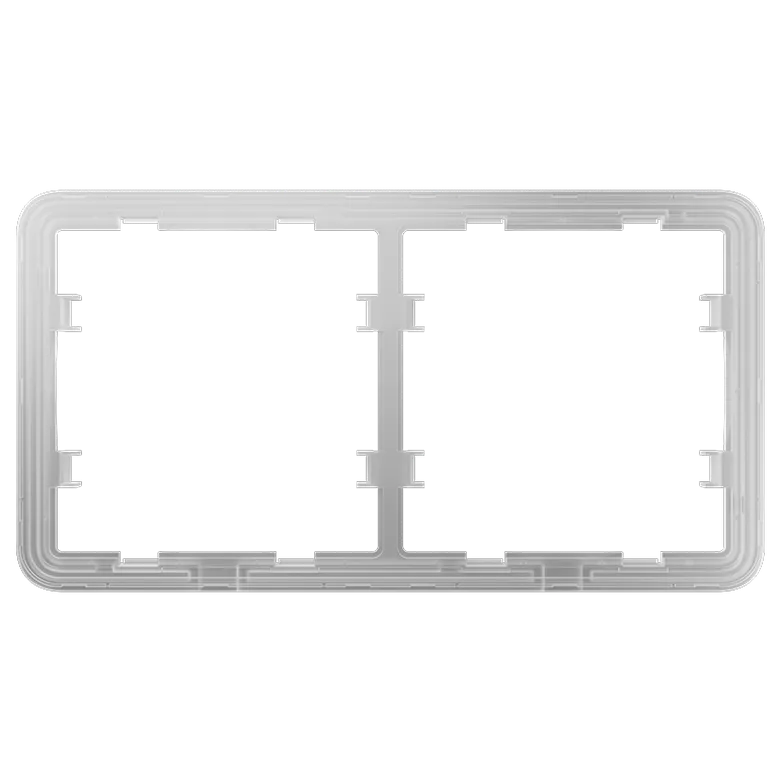 AJAX - FRAME (2 SEATS) Πλαίσιο δύο θέσεων για ασύρματους διακόπτες ελέγχου φωτισμού - Κύρια εικόνα προϊόντος