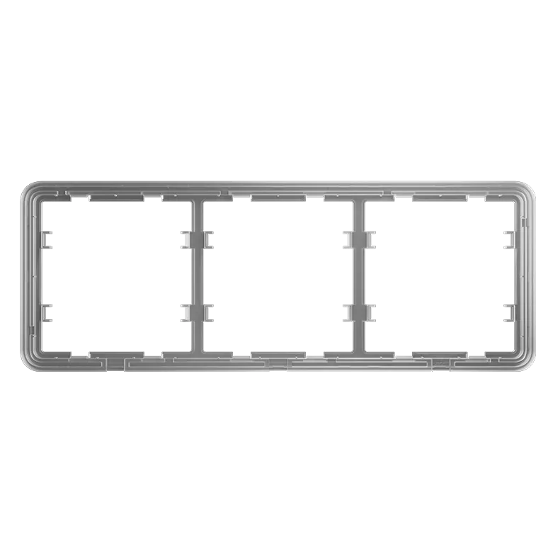 AJAX - FRAME (3 SEATS) Πλαίσιο τριών θέσεων για ασύρματους διακόπτες ελέγχου φωτισμού - Κύρια εικόνα προϊόντος