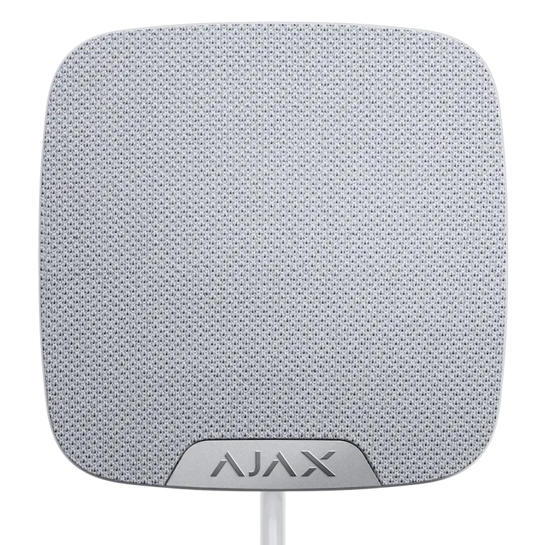 AJAX - HOME SIREN FIBRA WHITE Ενσύρματη σειρήνα FIBRA, εσωτερικού χώρου σε λευκό χρώμα