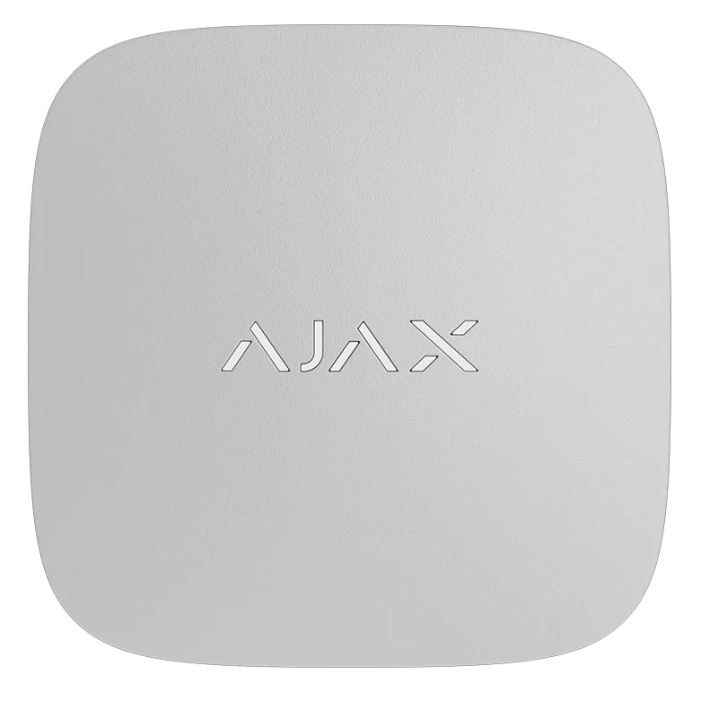 AJAX - LIFE QUALITY WHITE Aσύρματος ανιχνευτής ελέγχου ποιότητας αέρα, σε λευκό χρώμα