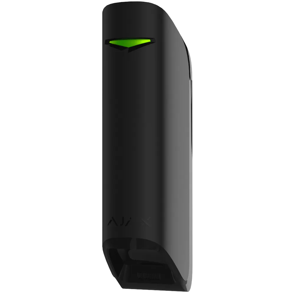 AJAX - MOTION PROTECT CURTAIN BLACK Ανιχνευτής κίνησης τύπου "κουρτίνα" εσωτερικού χώρου, σε μαύρο χρώμα