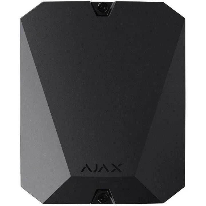 AJAX - MULTITRANSMITTER BLACK Integration Module για την σύνδεση 18 ενσύρματων περιφερειακών συσκευών/ζώνων, σε μαύρο χρώμα - Εικόνα 2 από 3