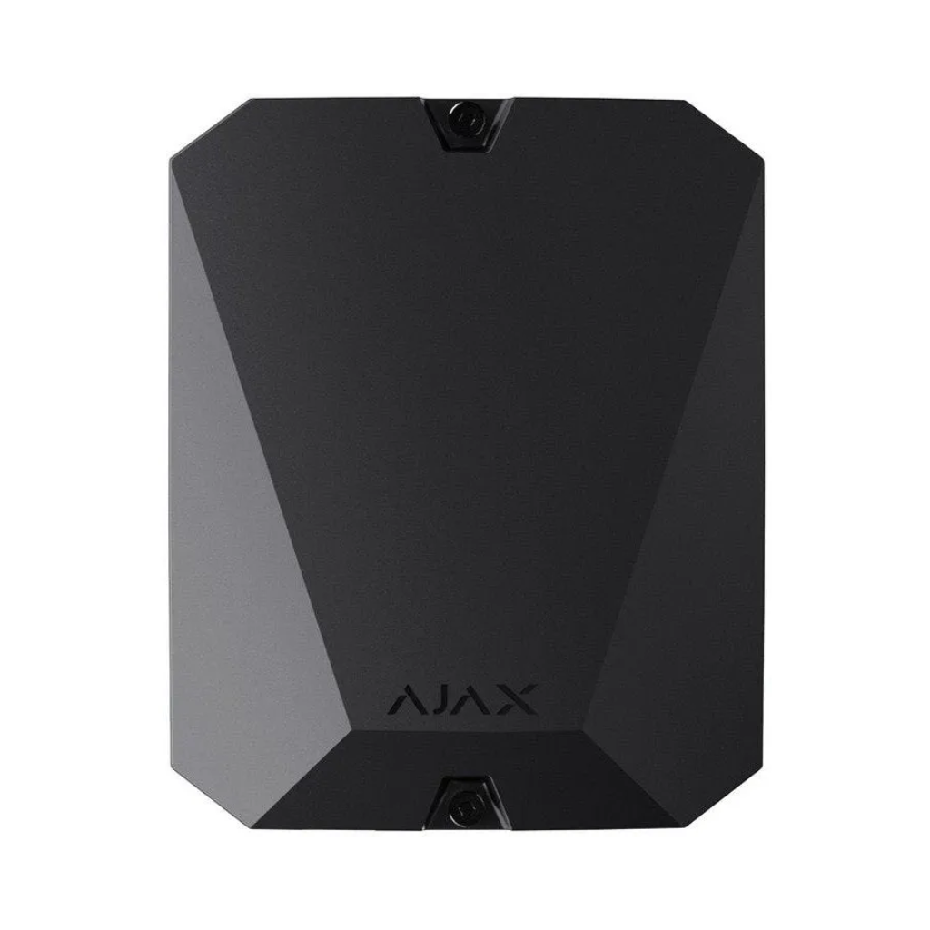 AJAX - MULTITRANSMITTER BLACK Integration Module για την σύνδεση 18 ενσύρματων περιφερειακών συσκευών/ζώνων, σε μαύρο χρώμα