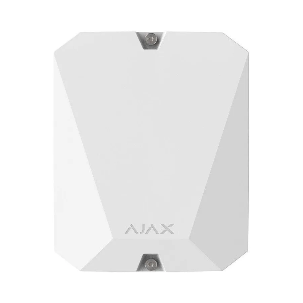 AJAX - MULTITRANSMITTER WHITE Integration Module για την σύνδεση 18 ενσύρματων περιφερειακών συσκευών/ζώνων - Κύρια εικόνα προϊόντος