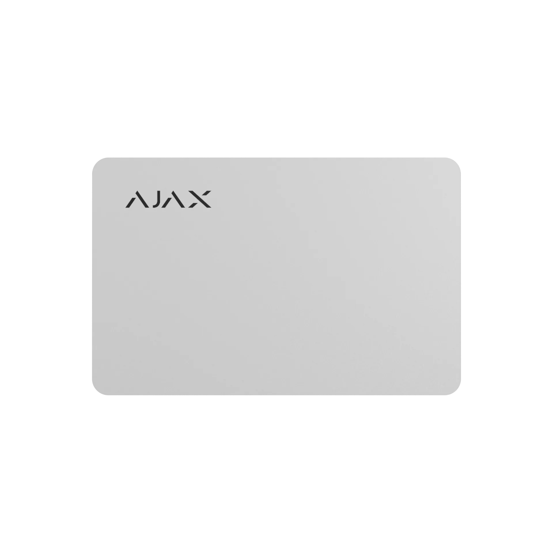 AJAX - PASS WHITE Κάρτα για ανέπαφη λειτουργία συστήματος Αjax, σε λευκό χρώμα