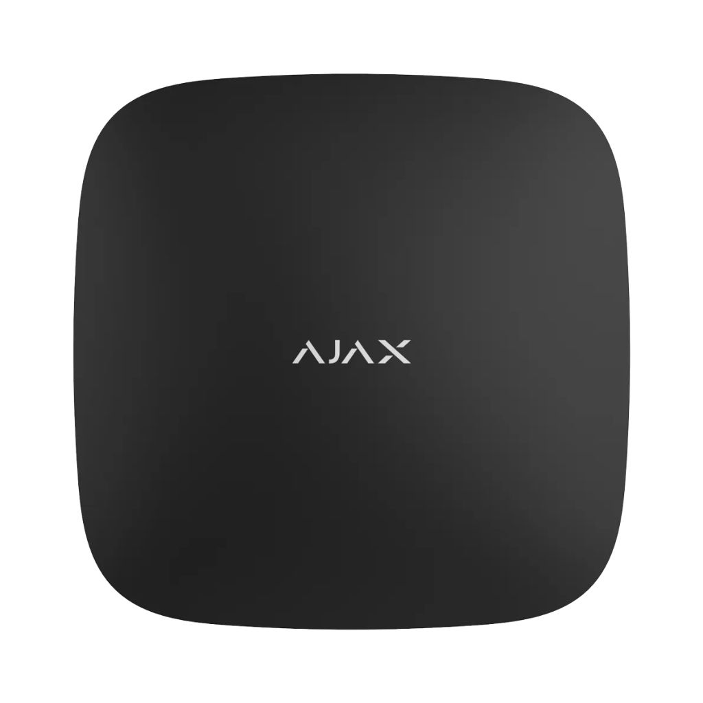 AJAX - REX2 BLACK Ασύρματος αναμεταδότης σήματος REX2. Υποστηρίζει την αποστολή σήματος συναγερμού από ανιχνευτές κίνησης με κάμερα για οπτική επιβεβαίωση, σε μαύρο χρώμα - Κύρια εικόνα προϊόντος