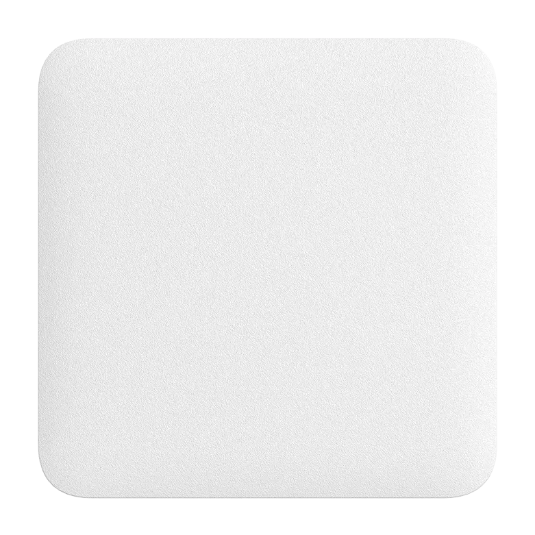 AJAX - SOLO BUTTON (1-GANG/2-WAY) WHITE Πρόσοψη μιας θέσης για ασύρματο διακόπτη ελέγχου φωτισμού, σε λευκό χρώμα - Κύρια εικόνα προϊόντος