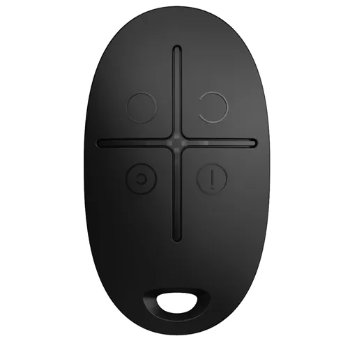 AJAX - SPACE CONTROL BLACK Τηλεχειριστήριο, σε μαύρο χρώμα - Εικόνα 2 από 4