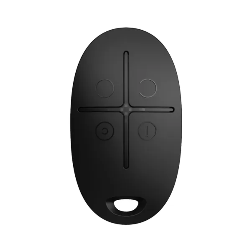 AJAX - SPACE CONTROL BLACK Τηλεχειριστήριο, σε μαύρο χρώμα