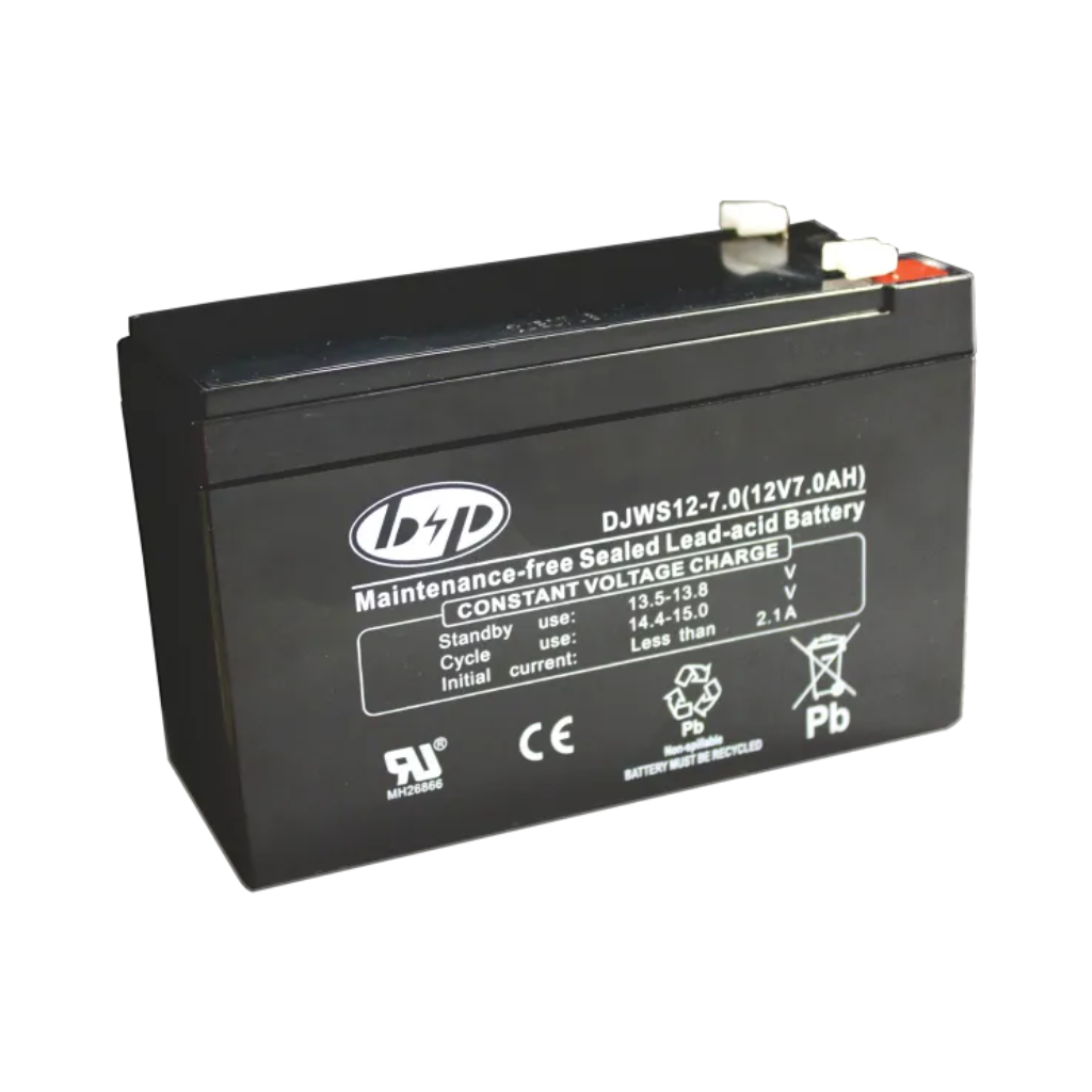 B&P - BATTERY 12V 7AH Επαναφορτιζόμενη μπαταρία μολύβδου 12V / 7Ah - Κύρια εικόνα προϊόντος