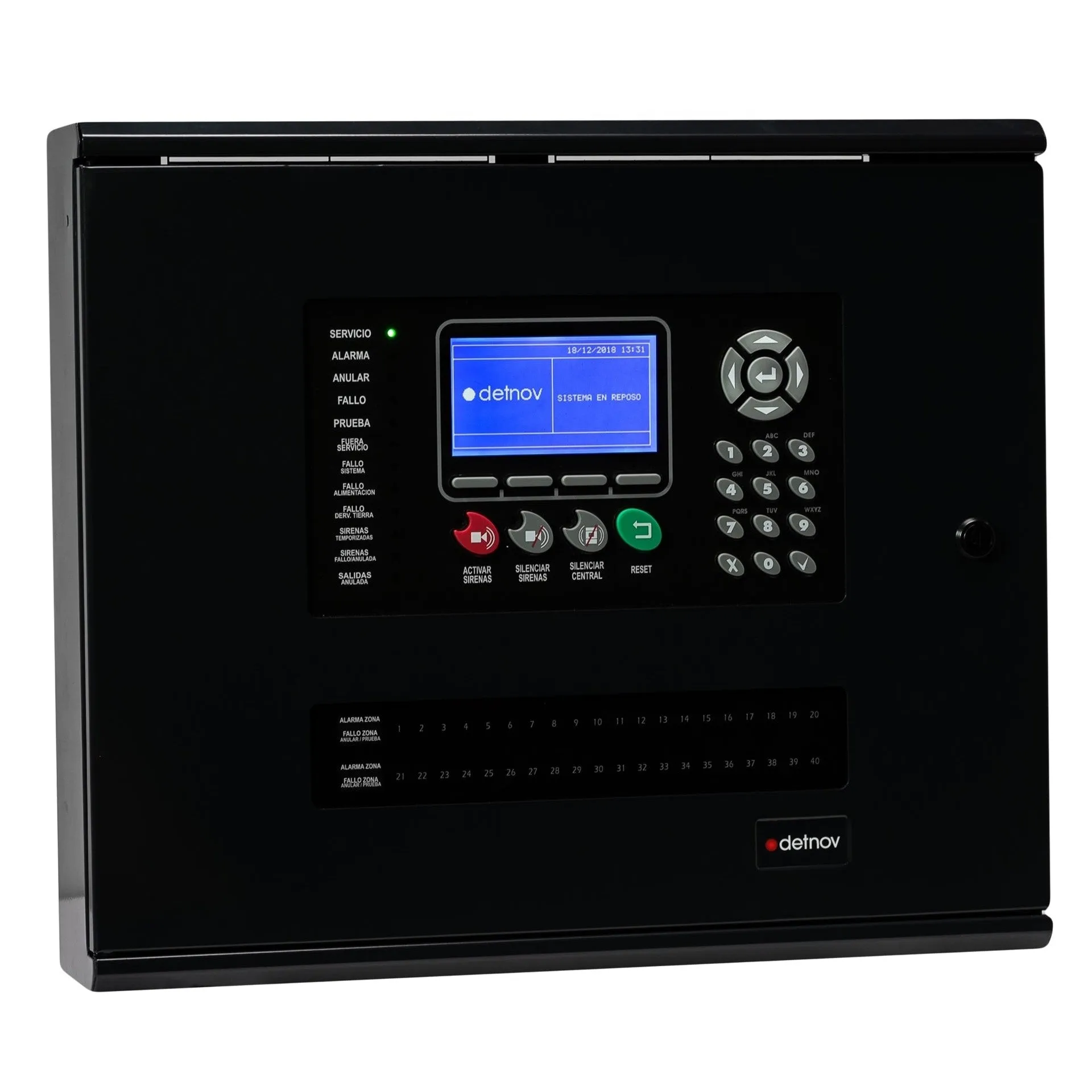 CAD-150-8 Διευθυνσιοδοτούμενος Πίνακας Πυρανίχνευσης Με 4 Loop Επεκτάσιμος Σε 8 Loop Με Προσθήκη 2 Καρτών Επέκτασης Loop Detnov - Κύρια εικόνα προϊόντος