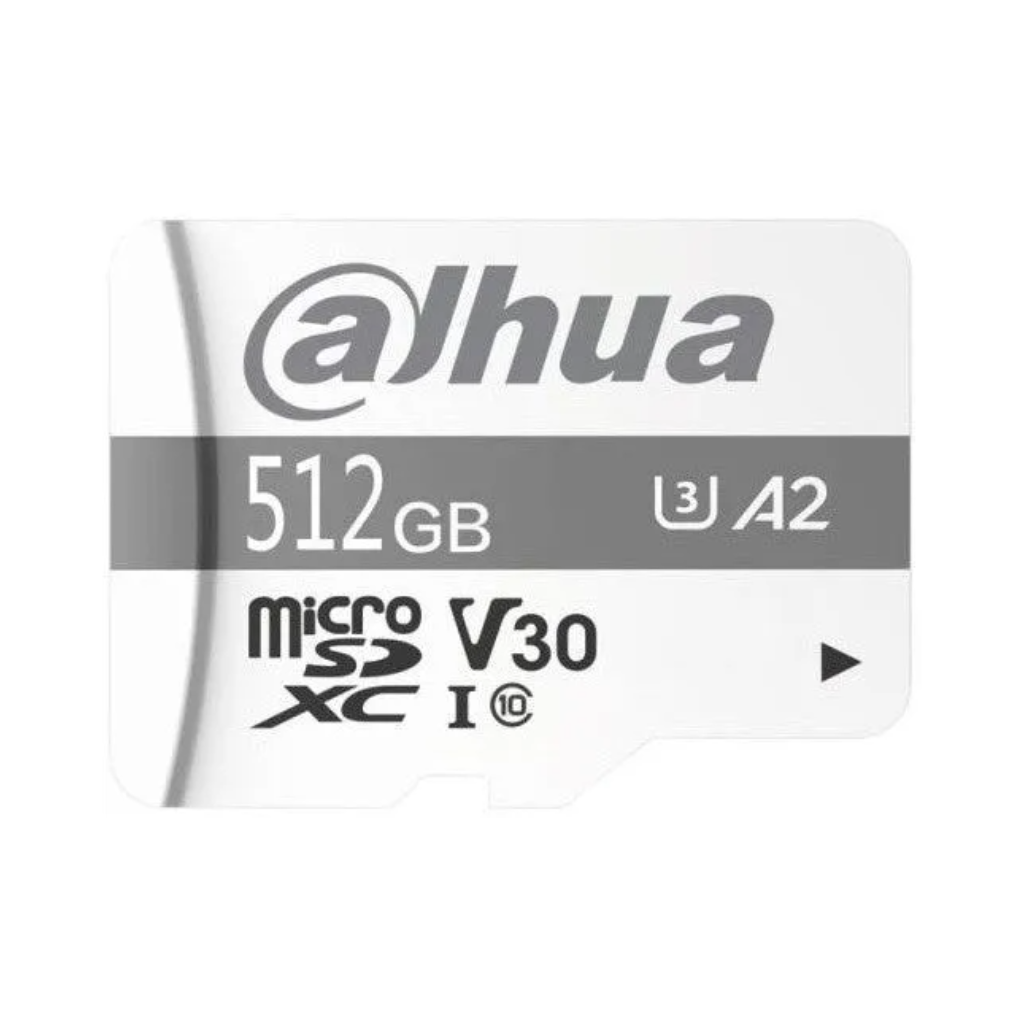 DAHUA - TF-P100/512GB Κάρτα μνήμης Micro SD 512GB για αποθήκευση της καταγραφής σε IP κάμερες