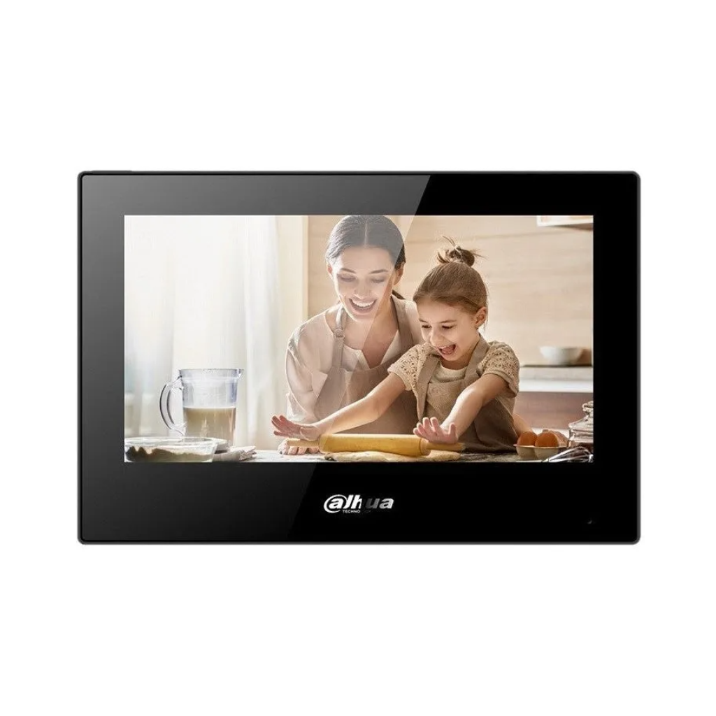 DAHUA - VTH5321GB-W Android 8.1 IP Μοnitor 7". Χρώμα Μαύρο - Κύρια εικόνα προϊόντος