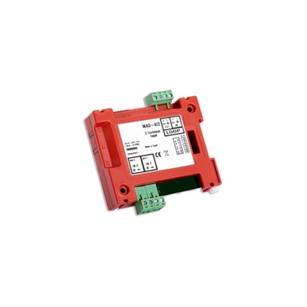 MAD-402-I Διευθυνσιοδοτούμενο Module Μιας Επιτηρούμενης Εισόδου Με Ενδεικτικό Λειτουργίας Και Ενσωματωμένο Απομονωτή - Κύρια εικόνα προϊόντος