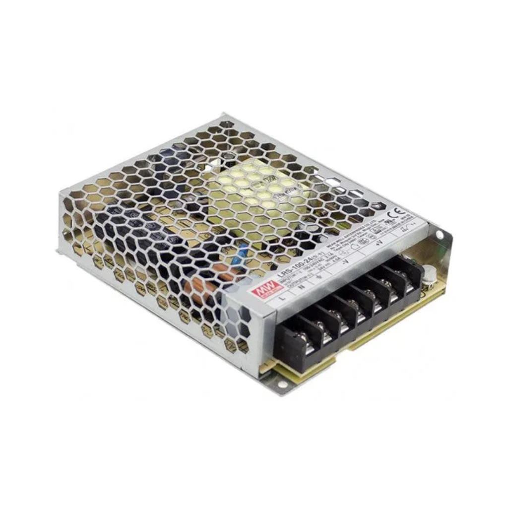 Meanwell  - LRS-100-24 Τροφοδοτικό 24V-4.5A για μεγάλες εγκαταστάσεις