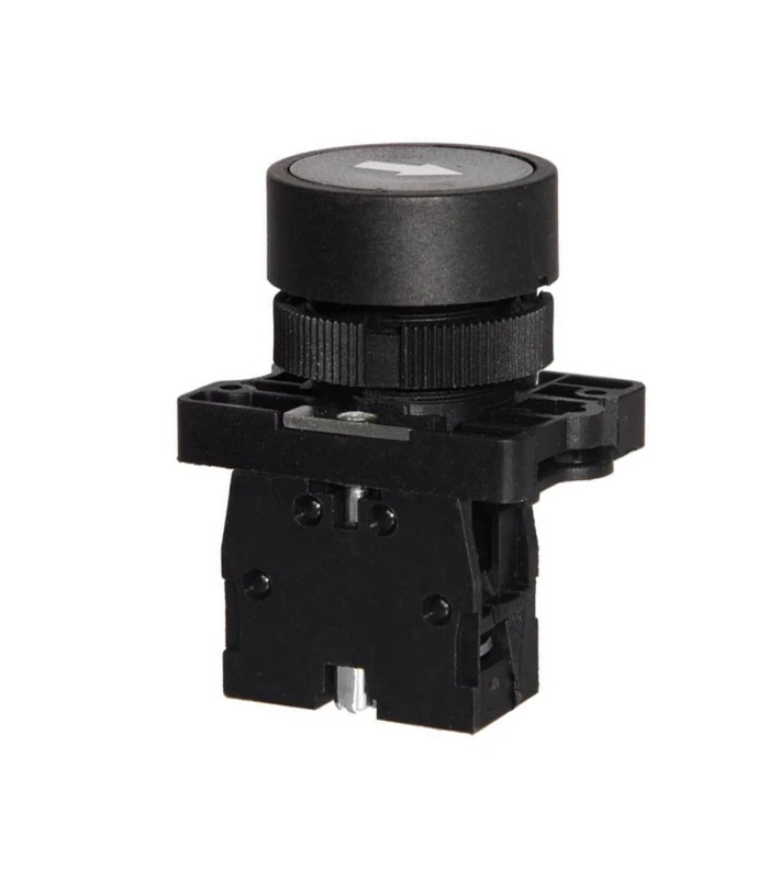 ΜΠΟΥΤΟΝ ΧΩΝΕΥΤΟ Φ22 1NO ΜΕ ΕΝΔΕΙΞΗ ΒΕΛΟΣ ΜΑΥΡΟ EA3351 KND