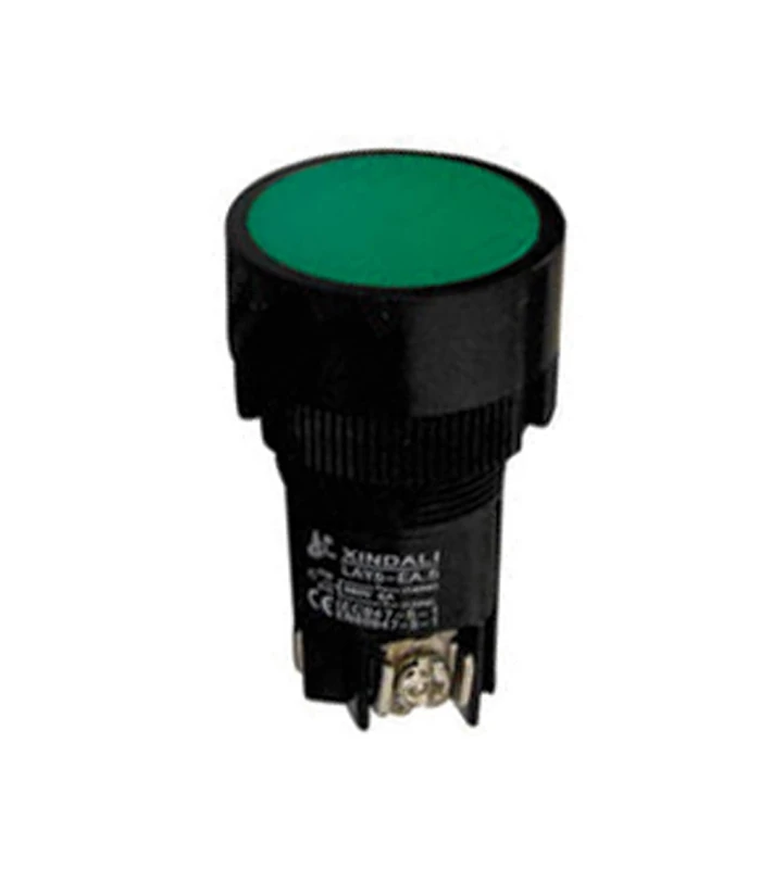 ΜΠΟΥΤΟΝ ΧΩΝΕΥΤΟ Φ22 1NO1NC ΠΡΑΣΙΝΟ MONOBLOCK (PB2210) EA135 KND