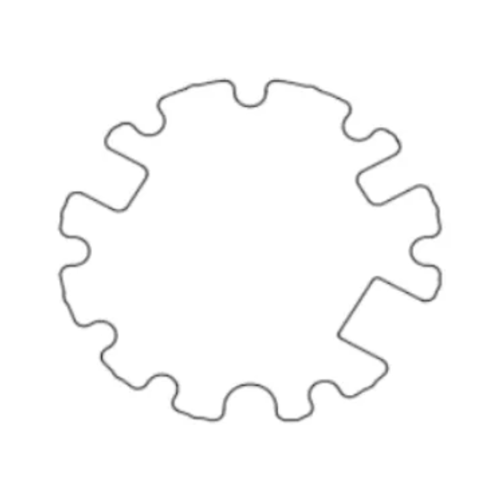 Nice 230.400001 - Αντάπτορας Φ78x1 Ρόδα + κορώνα - Κύρια εικόνα προϊόντος