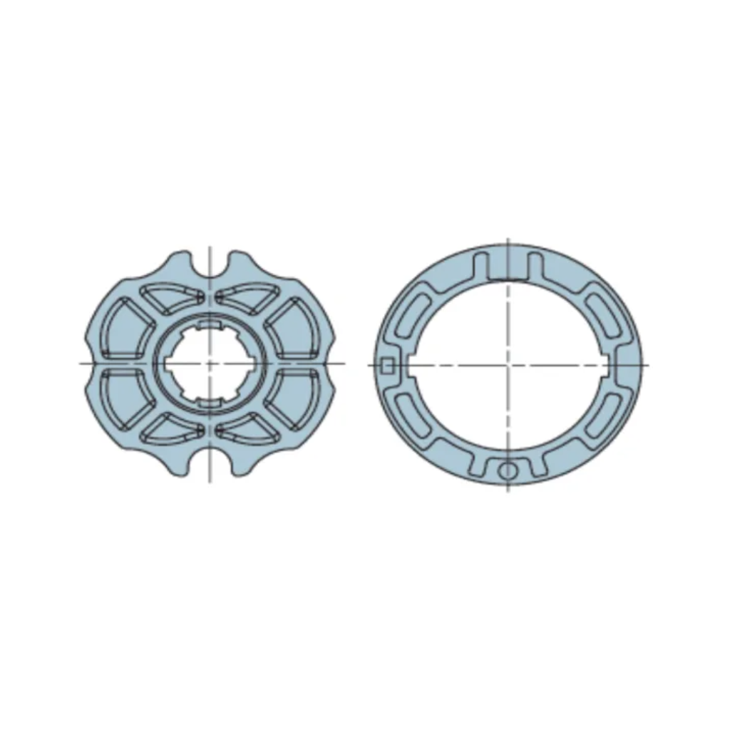 Nice 516.28502 - Προσθήκη Φ 85x(1.2-1.5) ρόδα + κορώνα