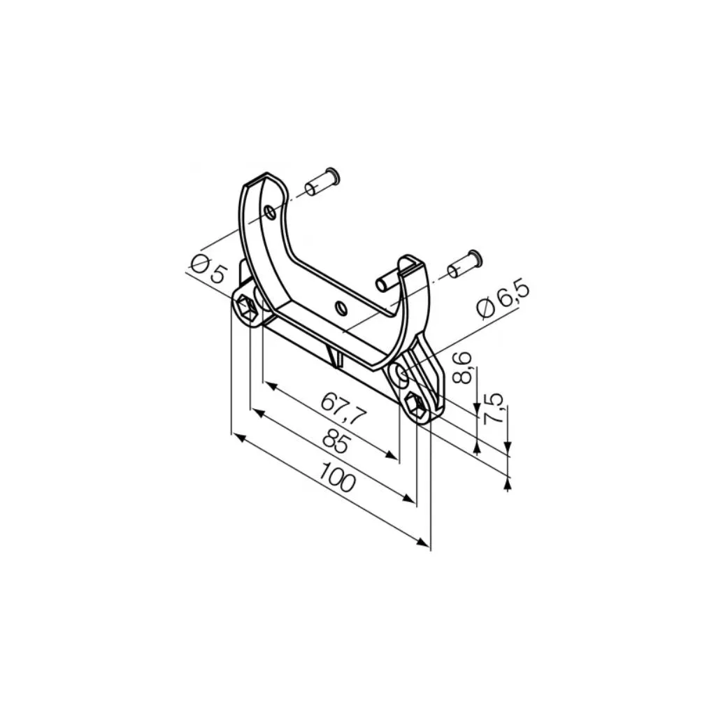 Nice 525.10050 - Βάση μανιβέλας ERA/TTGO Medium
